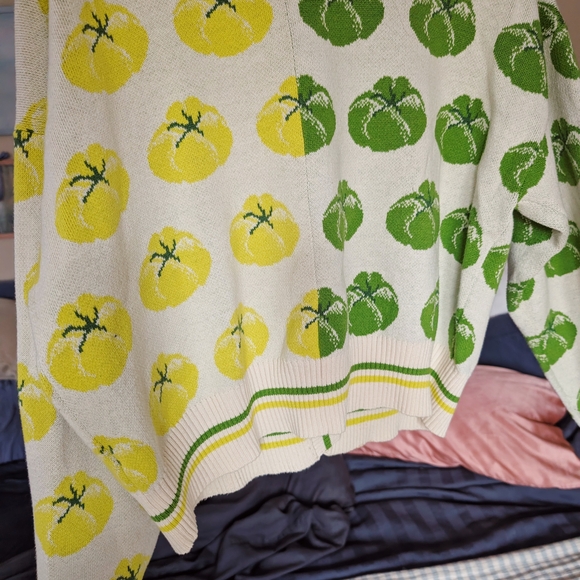 Rachel Antonoff Ana Tomato Cardian XXL - Picture 5 of 9